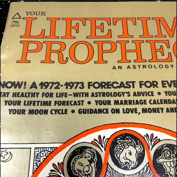 Vintage 1972-1973 Lifetime Prophecy Horoscope Magazine Astrology Guidebook - Picture 2 of 7